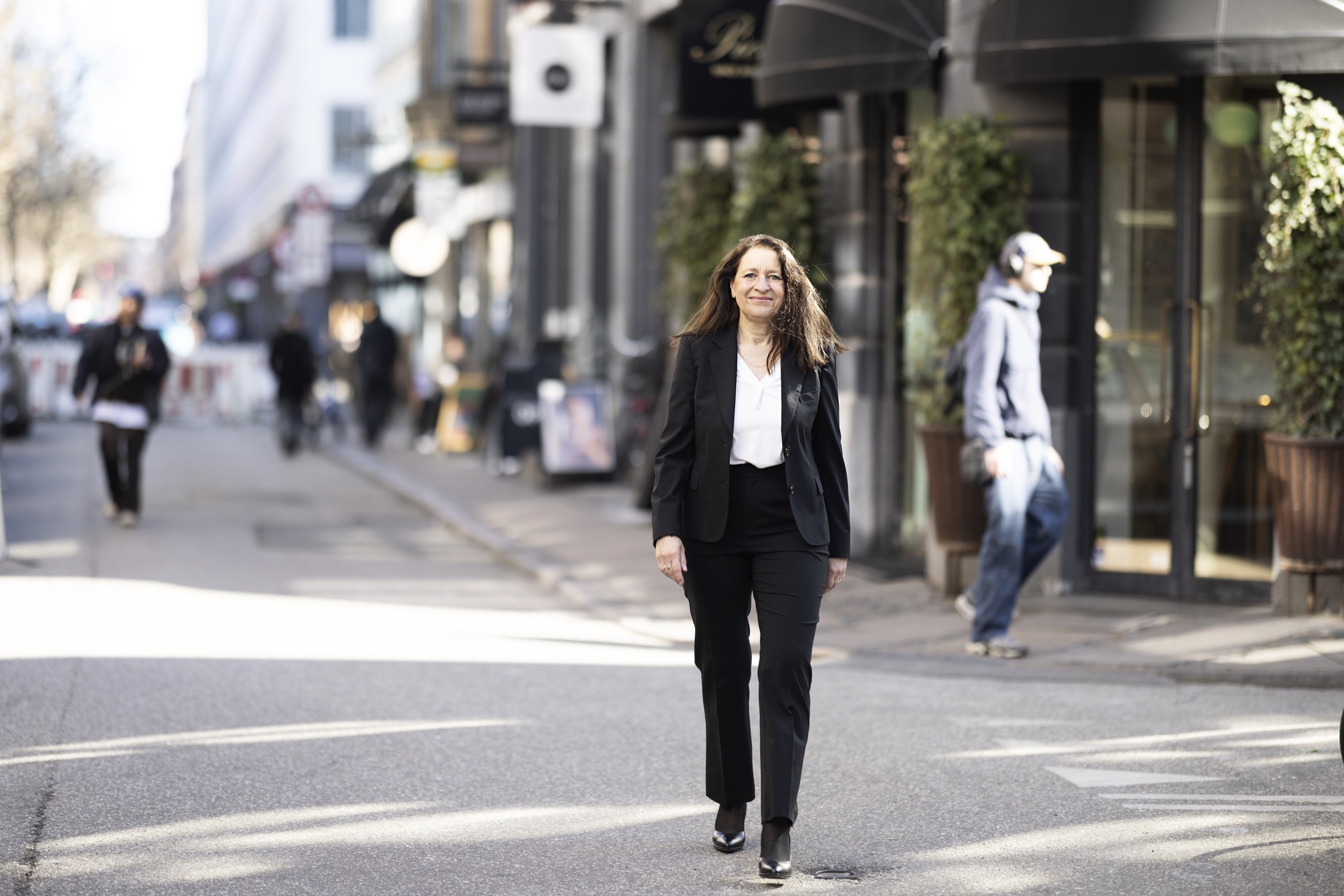 Kamilla Sevel i byen